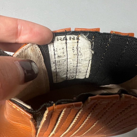 Arango Leather Pull On Ankle Boots Size Mens US 6.5 / Womens US 8 - Picture 10 of 12